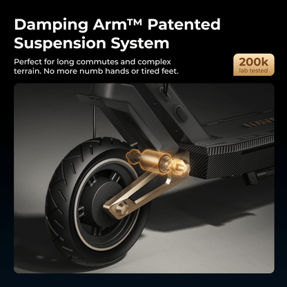NAVEE ST3 Electric Scooter｜Damping Arm™ Suspension｜37.3miles Eco-range｜1000W