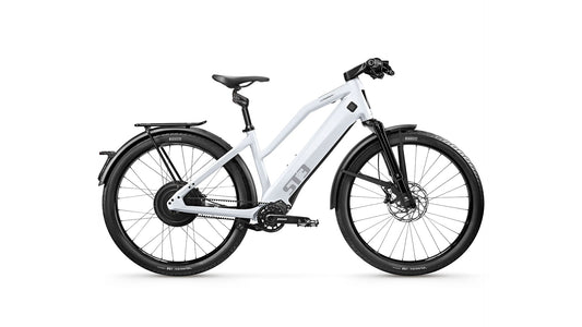 2025 Stromer ST3 Pinion Comfort Cool White, Top Speed 28mph