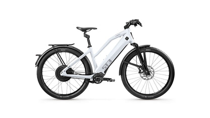 2025 Stromer ST3 Pinion Comfort Cool White, Top Speed 28mph
