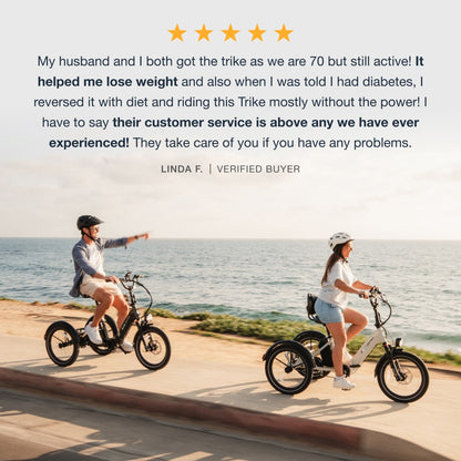 XP Trike2 750 Stratus White eTrike