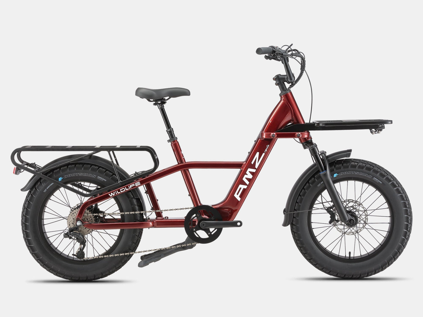 AMZ Wildlife Electric Cargo Bike, Top Speed 20mph