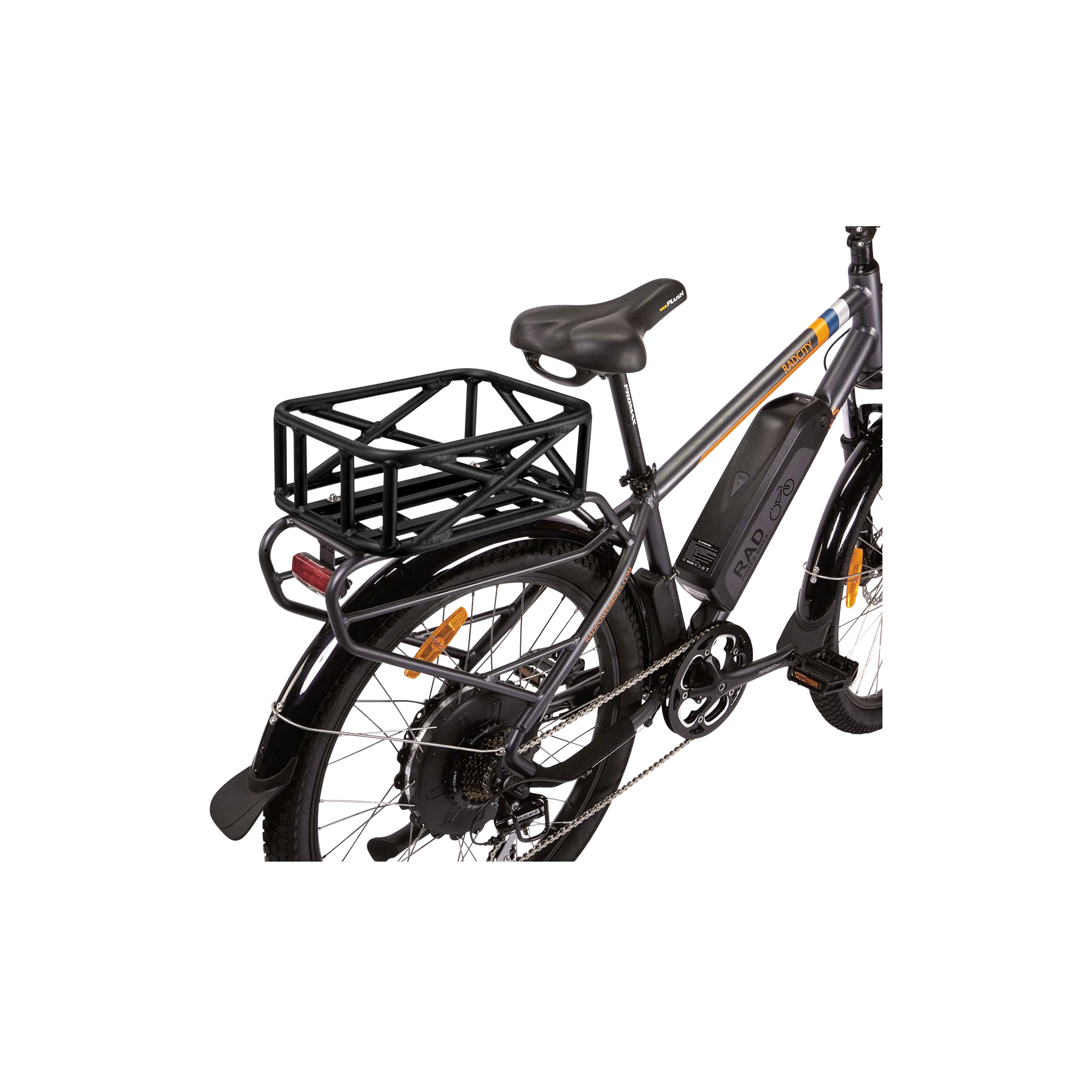 Rad power bikes bike rack hotsell