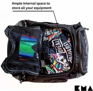 KMA Baja Vent 40L Duffle Bag Backpack