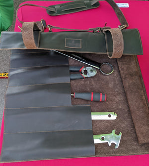 MONTE BLANCO 04 Leather Tool/Knife Roll - Casa Bikes