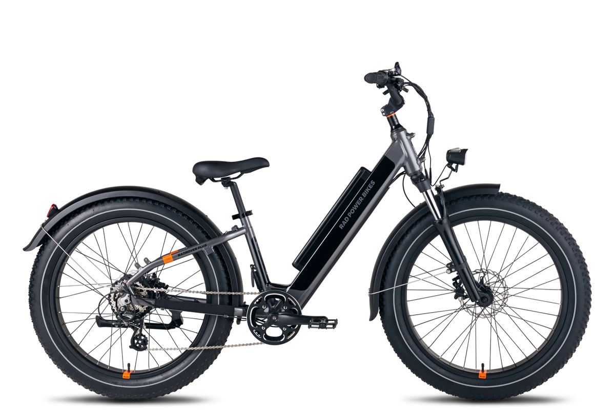 Rad Power RadRover™ 6 Plus Electric Fat Tire Bike, Top Speed 20mph