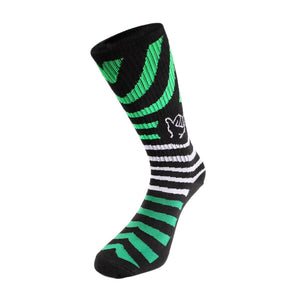 Zebra Shaka socks (one size fits most) GUD LIFE by Johny Salido